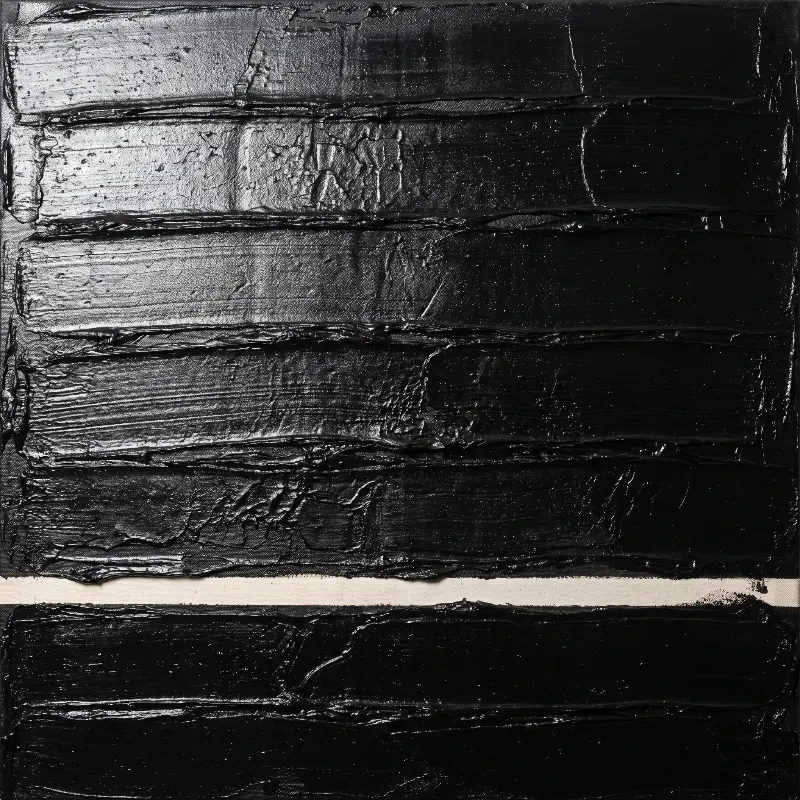Black Tide, Oil on canvas