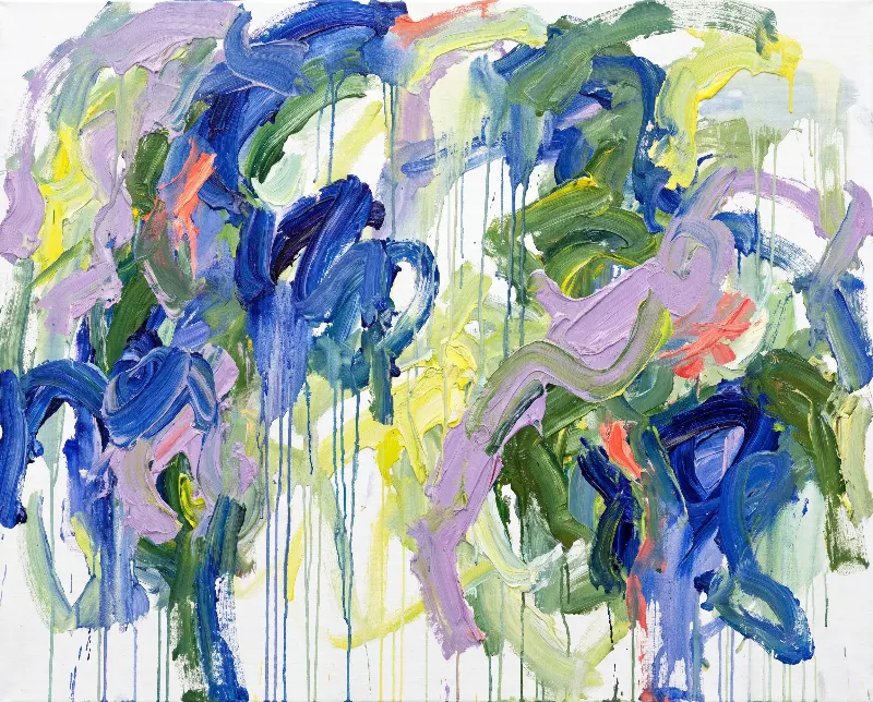 Garden of Afterimages, Oil on canvas