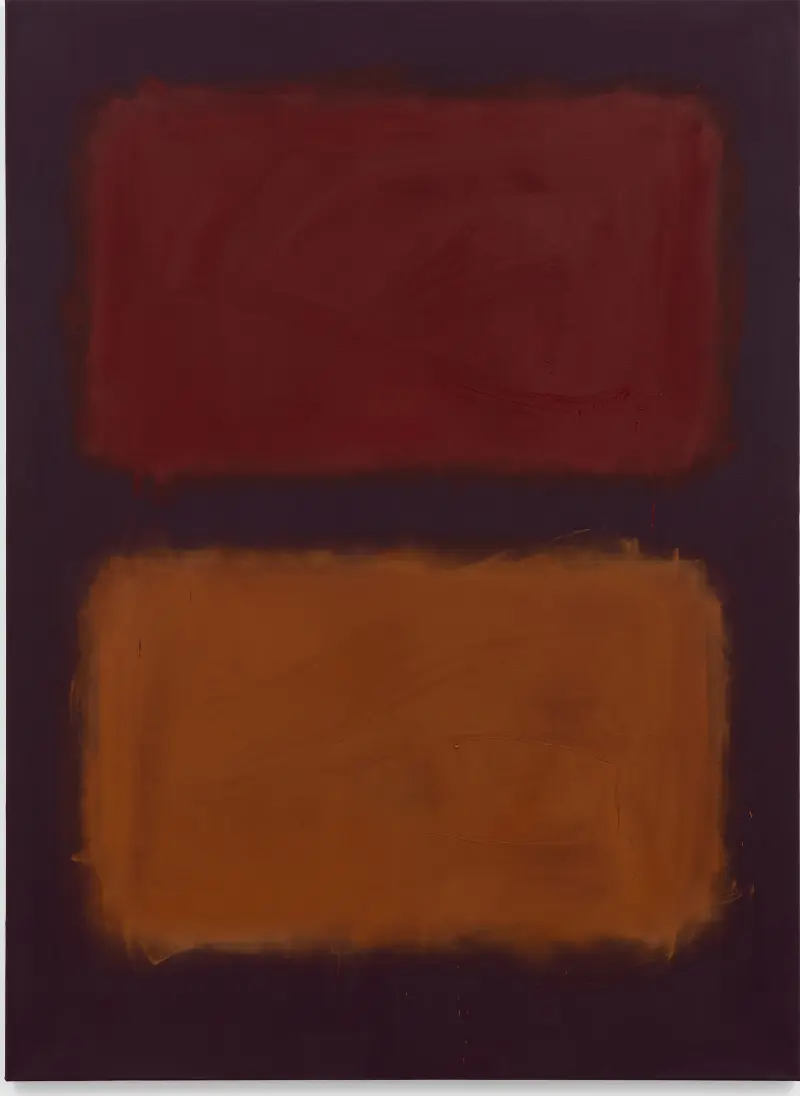 Nocturne in Ochre, Oil on cotton canvas