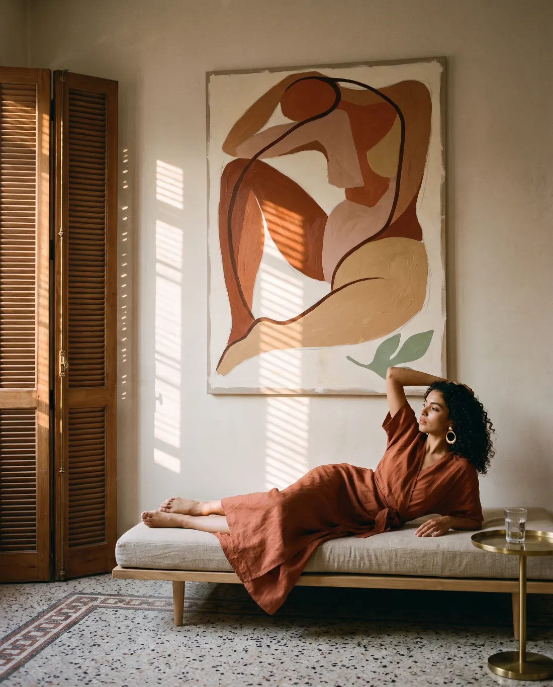 The Quiet Figure staged in The Shuttered Apartment